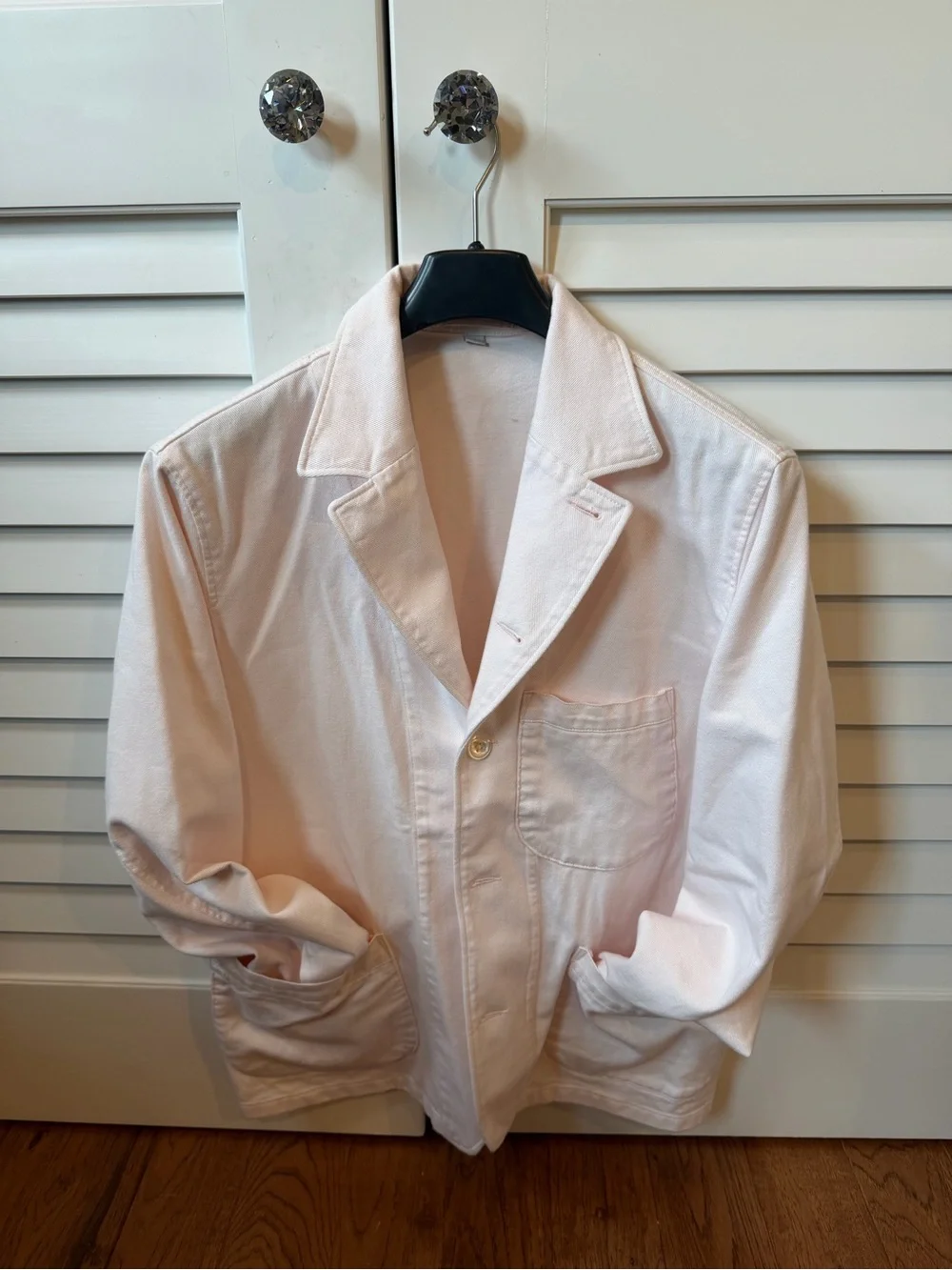 J. Crew Pale Pink Relaxed Blazer